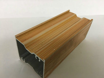 フィルムの木製の終わりのアルミニウム プロフィール、硬度および耐衝撃性